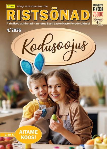 Kodusoojus ristsõnad